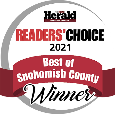 Everett Herald Reader's Choice 2021 winner logo.